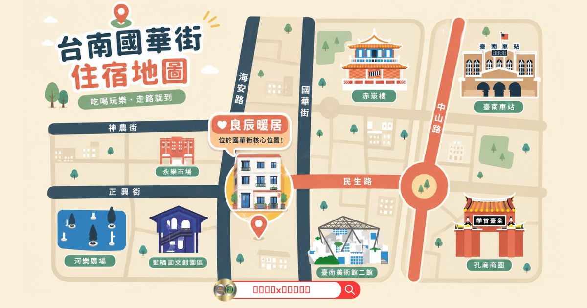 台南中西區住宿推薦 